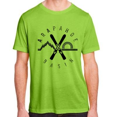 Arapahoe Basin Colorado Skiing Mountain Snowboarding Ski Meaningful Gift Adult ChromaSoft Performance T-Shirt