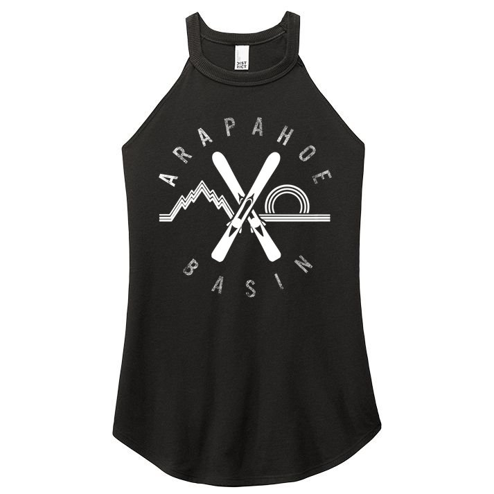 Arapahoe Basin Colorado Skiing Mountain Snowboarding Ski Meaningful Gift Women's Perfect Tri Rocker Tank