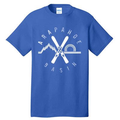 Arapahoe Basin Colorado Skiing Mountain Snowboarding Ski Meaningful Gift Tall T-Shirt