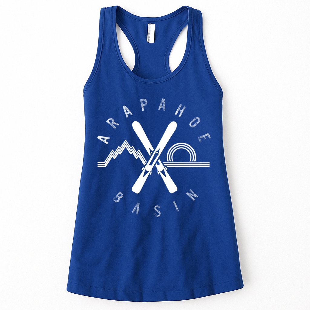 Arapahoe Basin Colorado Skiing Mountain Snowboarding Ski Meaningful Gift Womens Tank Top