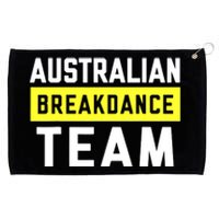 Australian Breakdancing Costume Team Break Dancer Matching Grommeted Golf Towel