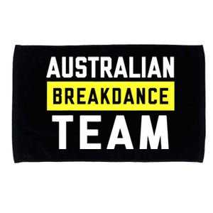 Australian Breakdancing Costume Team Break Dancer Matching Microfiber Hand Towel