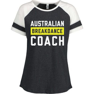 Australian Breakdancing Costume Coach Break Dancer Matching Enza Ladies Jersey Colorblock Tee