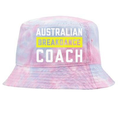 Australian Breakdancing Costume Coach Break Dancer Matching Tie-Dyed Bucket Hat