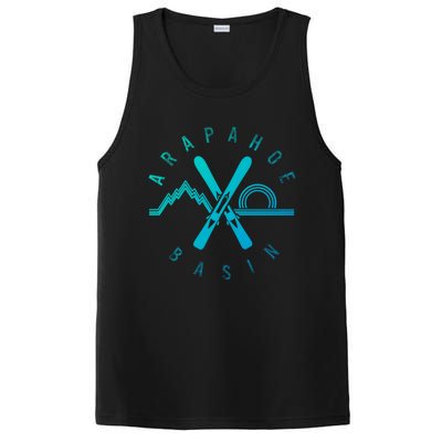 Arapahoe Basin Colorado Skiing Mountain Snowboarding Ski Meaningful Gift PosiCharge Competitor Tank