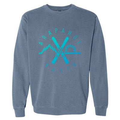 Arapahoe Basin Colorado Skiing Mountain Snowboarding Ski Meaningful Gift Garment-Dyed Sweatshirt