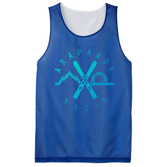 Arapahoe Basin Colorado Skiing Mountain Snowboarding Ski Meaningful Gift Mesh Reversible Basketball Jersey Tank