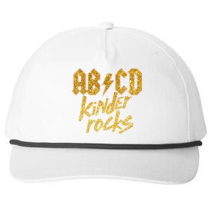 ABCD Kinder Rocks Snapback Five-Panel Rope Hat