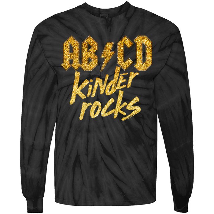 ABCD Kinder Rocks Tie-Dye Long Sleeve Shirt