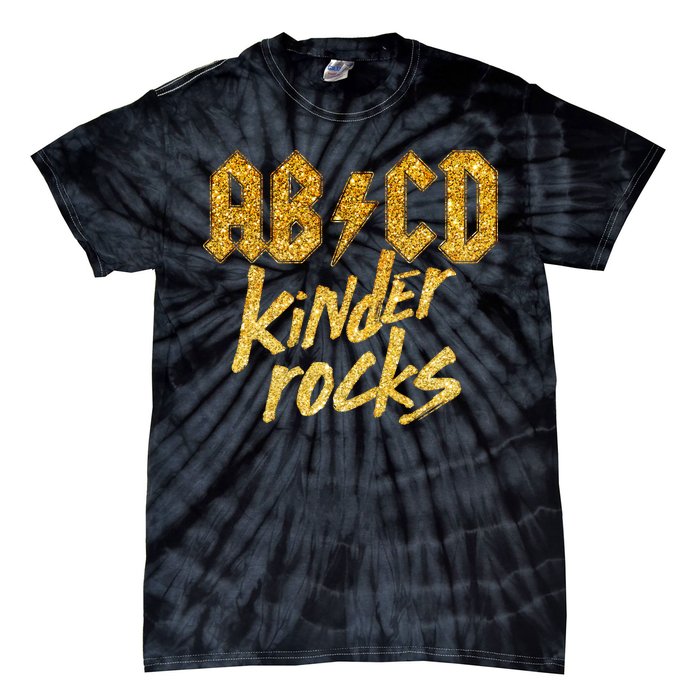 ABCD Kinder Rocks Tie-Dye T-Shirt