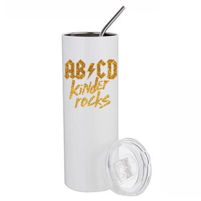 ABCD Kinder Rocks Stainless Steel Tumbler