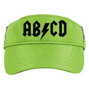 ABCD Rock Logo Adult Drive Performance Visor