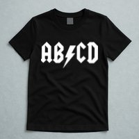 ABCD Rock Logo T-Shirt