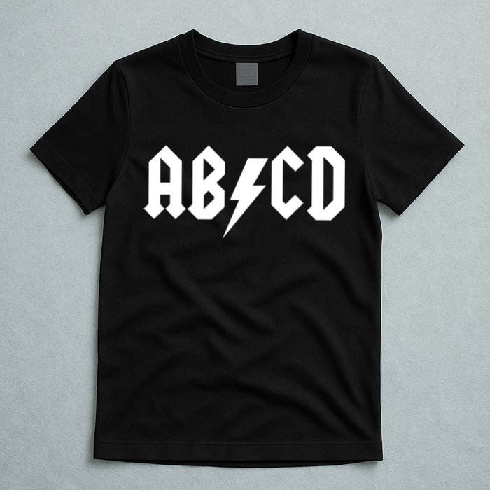 ABCD Rock Logo T-Shirt