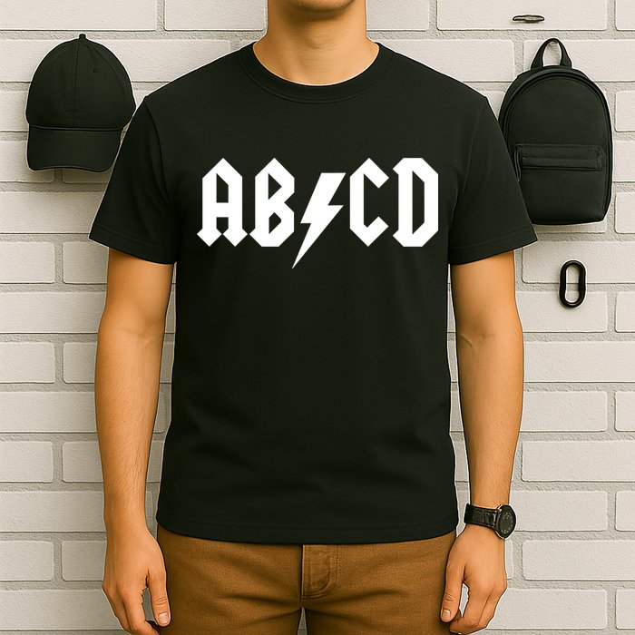 ABCD Rock Logo T-Shirt