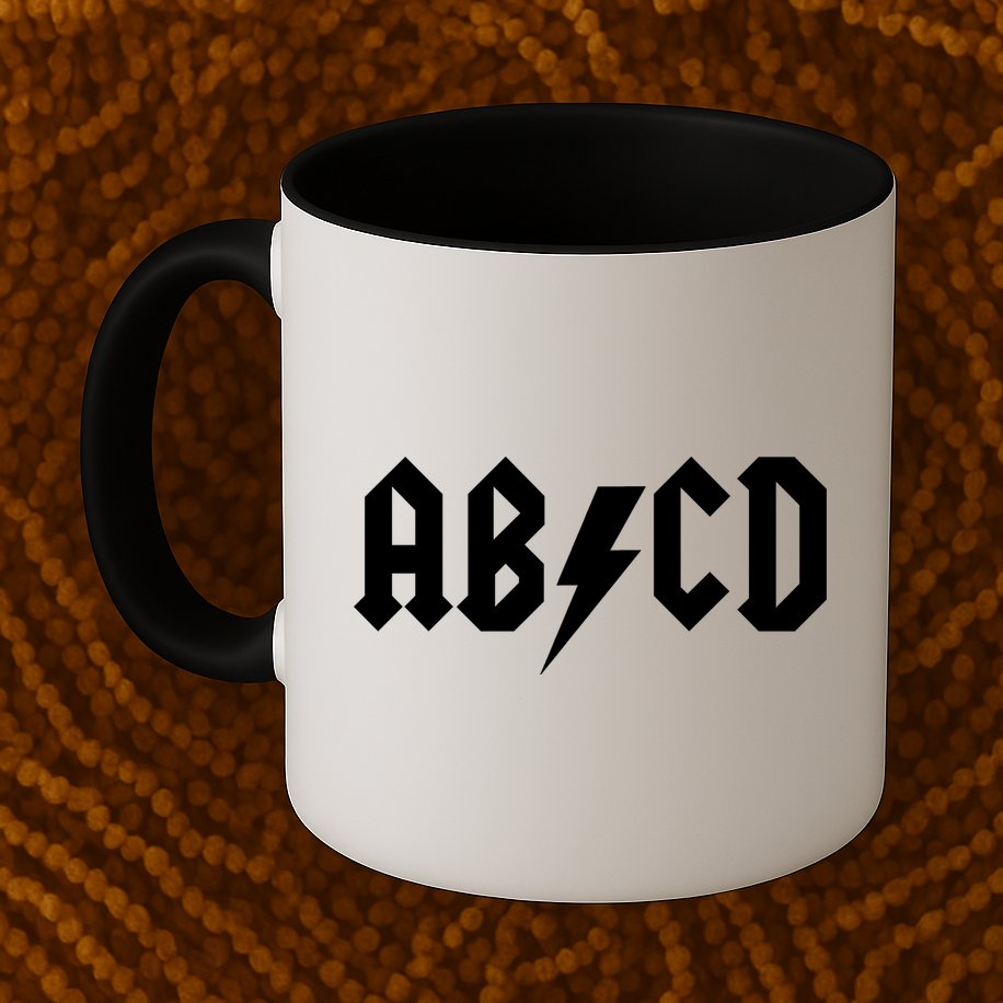 ABCD Rock Logo Mug