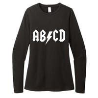 ABCD Rock Logo Womens CVC Long Sleeve Shirt