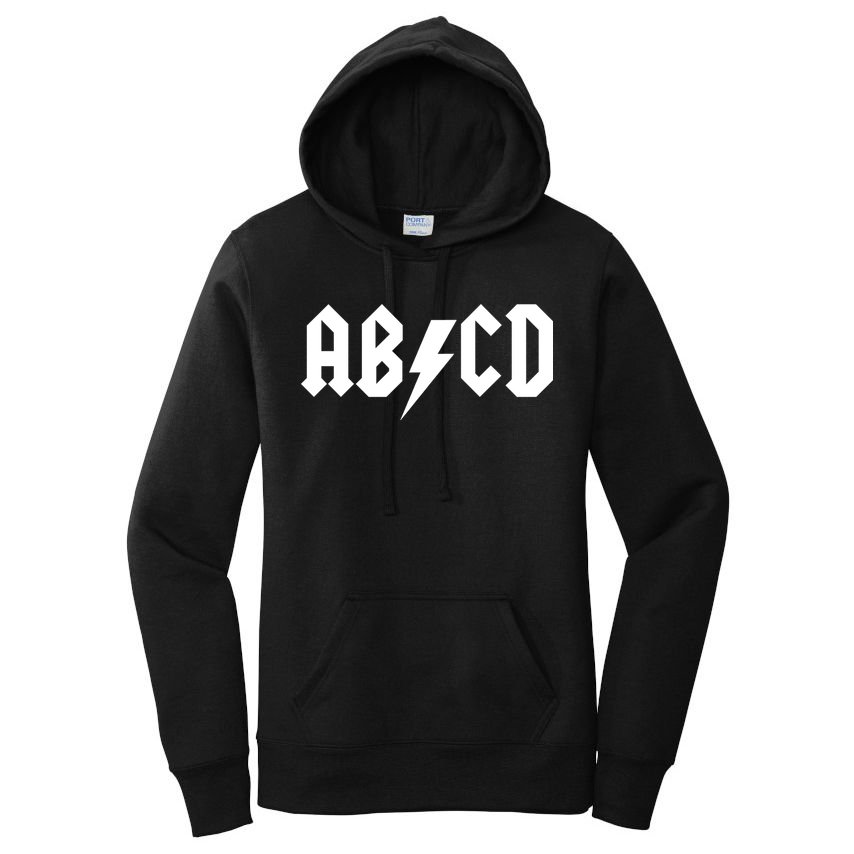ABCD Rock Logo Women's Pullover Hoodie