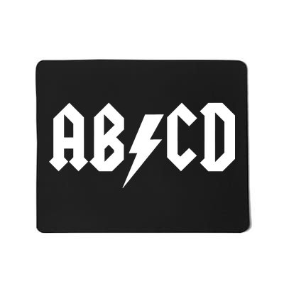 ABCD Rock Logo Mousepad