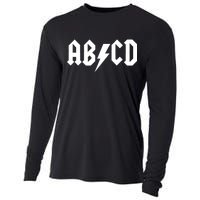 ABCD Rock Logo Cooling Performance Long Sleeve Crew