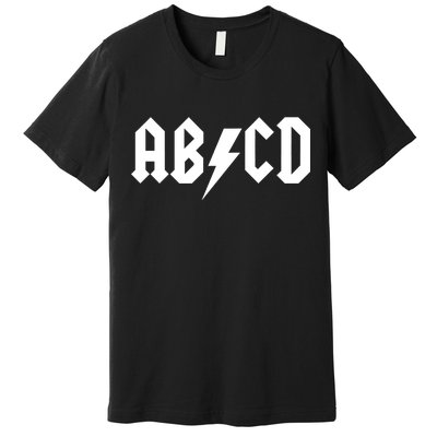 ABCD Rock Logo Premium T-Shirt