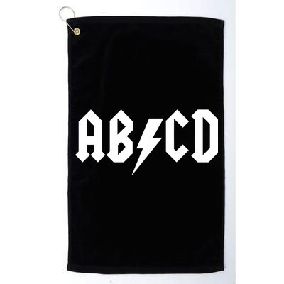 ABCD Rock Logo Platinum Collection Golf Towel