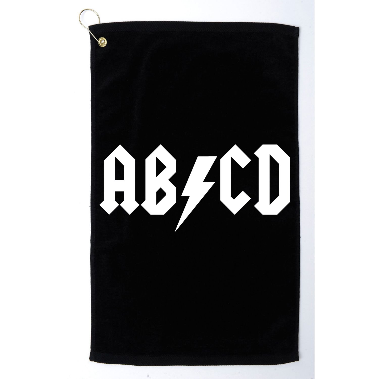ABCD Rock Logo Golf Towel