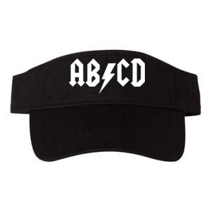 ABCD Rock Logo Valucap Bio-Washed Visor