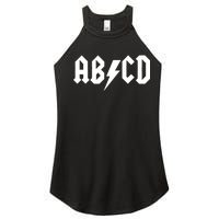 ABCD Rock Logo Women’s Perfect Tri Rocker Tank