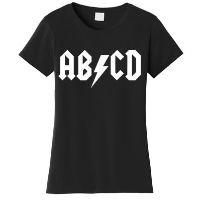 ABCD Rock Logo Women's T-Shirt