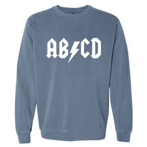 ABCD Rock Logo Garment-Dyed Sweatshirt