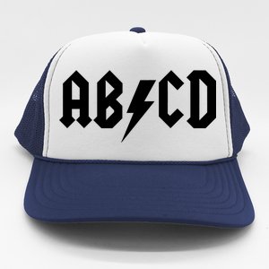 ABCD Rock Logo Trucker Hat