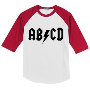 ABCD Rock Logo Kids Colorblock Raglan Jersey