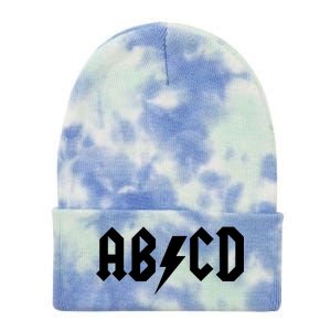 ABCD Rock Logo Tie Dye 12in Knit Beanie