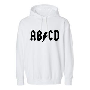 ABCD Rock Logo Garment-Dyed Fleece Hoodie