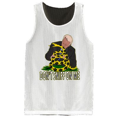 Anti Biden Don't Sniff On Me Mesh Reversible Basketball Jersey Tank