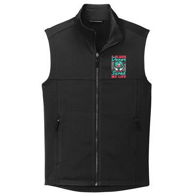 A Blood Donor Saved My Life Collective Smooth Fleece Vest