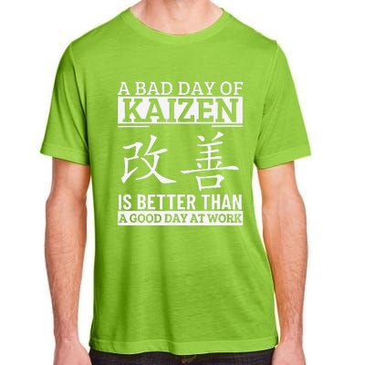 A Bad Day Of Kaizen Funny Japanese Kaizen Adult ChromaSoft Performance T-Shirt