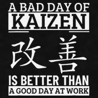 A Bad Day Of Kaizen Funny Japanese Kaizen Ladies PosiCharge Tri-Blend Wicking Tank
