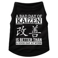 A Bad Day Of Kaizen Funny Japanese Kaizen Doggie Tank