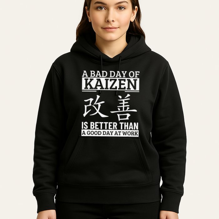 A Bad Day Of Kaizen Funny Japanese Kaizen Hoodie