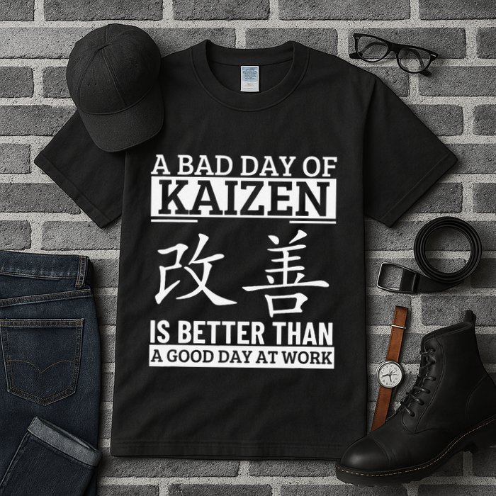 A Bad Day Of Kaizen Funny Japanese Kaizen Tall T-Shirt