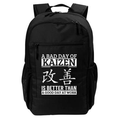 A Bad Day Of Kaizen Funny Japanese Kaizen Daily Commute Backpack