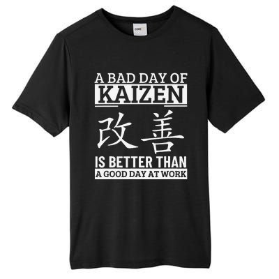 A Bad Day Of Kaizen Funny Japanese Kaizen Tall Fusion ChromaSoft Performance T-Shirt