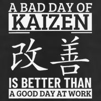 A Bad Day Of Kaizen Funny Japanese Kaizen Knit Cap Winter Beanie