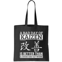 A Bad Day Of Kaizen Funny Japanese Kaizen Bag