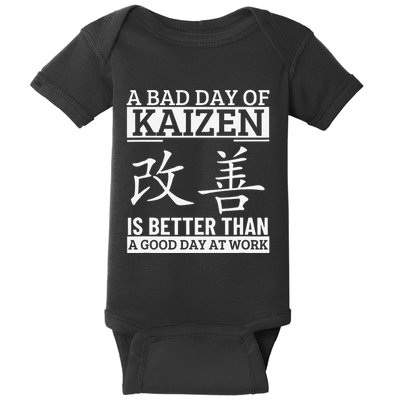 A Bad Day Of Kaizen Funny Japanese Kaizen Baby Bodysuit