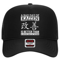 A Bad Day Of Kaizen Funny Japanese Kaizen Trucker Hat