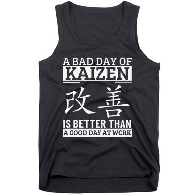 A Bad Day Of Kaizen Funny Japanese Kaizen Tank Top