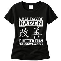 A Bad Day Of Kaizen Funny Japanese Kaizen Womens T-Shirt